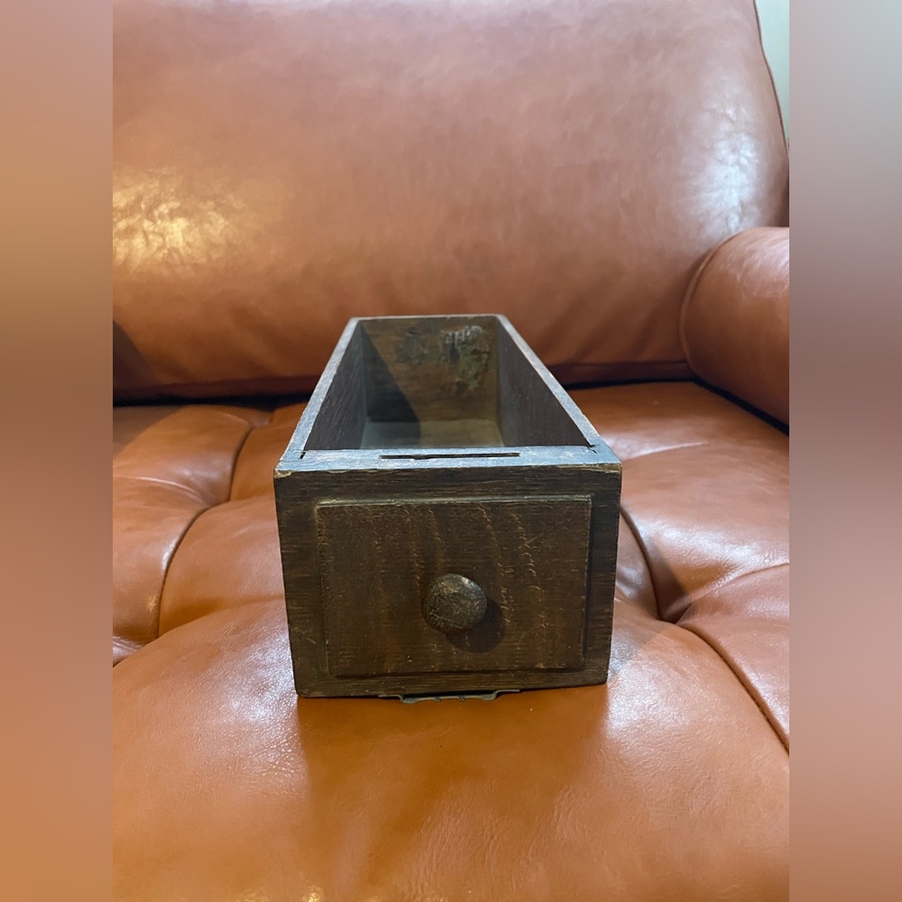 Vintage Wooden Drawer Box